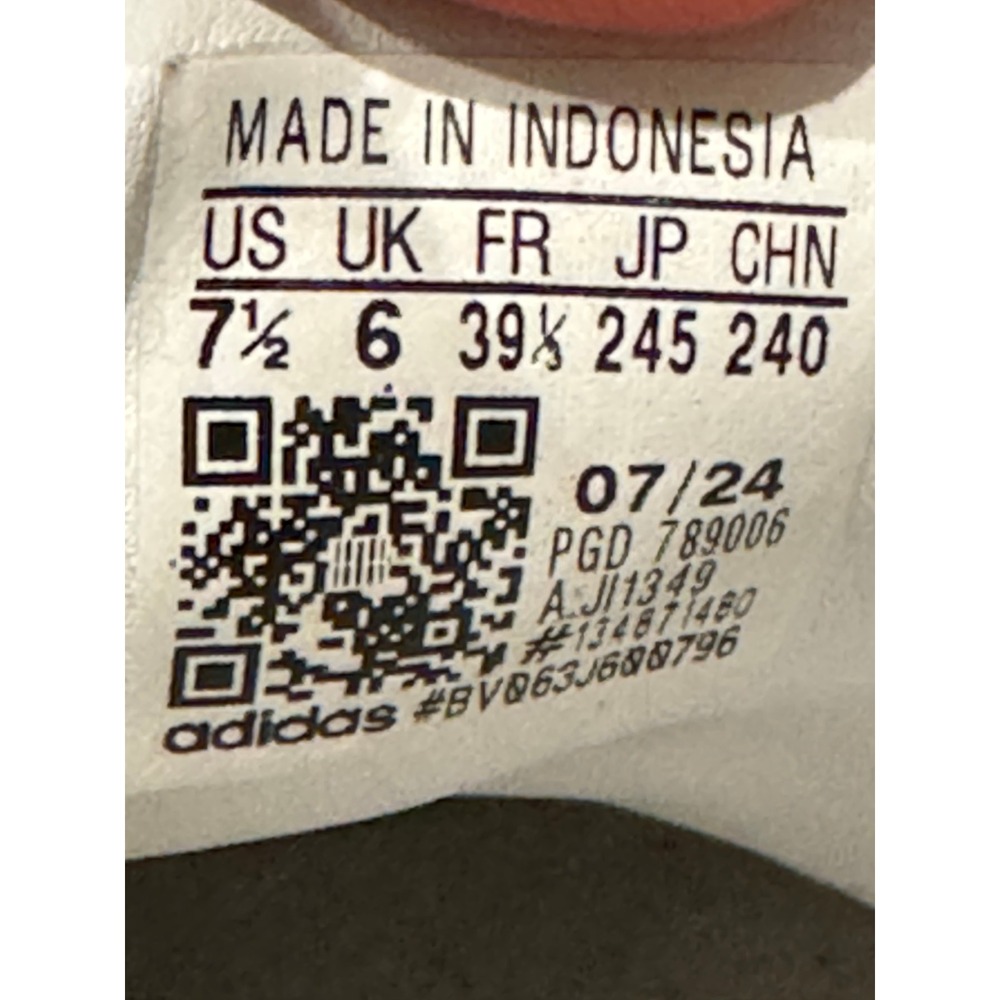 Adidas Samba Rose White Black Gum Platform Sneakers Womens 7.5 JI1349 - Picture 5 of 6